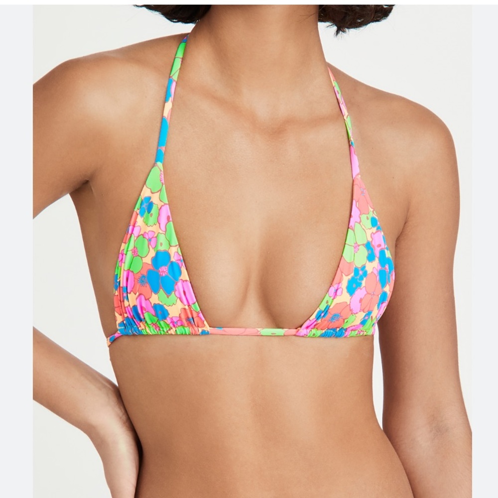 NICK STRING triangle bikini top- frankie’s bikinis LARGE
